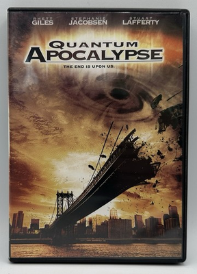 #ad Quantum Apocalypse DVD Full Frame Rhett Giles Stephanie Jacobsen 2011 $15.55