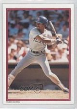 1988 Topps Mail-In Glossy All-Star Collector's Edition Ruben Sierra #4 0b4