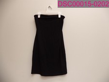 Urban Outfitters Women's strapless knit minidress Black Medium