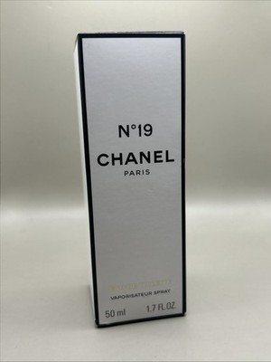 CHANEL N19 EAU DE TOILETTE 50 ML OLD BATCH VINTAGE RARE NEU