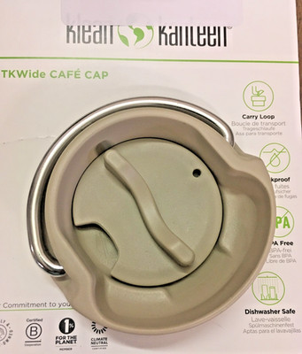 NEW Klean Kanteen TKWide Cafe Cap - Taupe Tan Beige 1009606r1