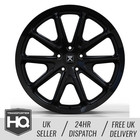 VW Transporter T5 T61 Navis Ludis Gloss Black Alloy Wheels No Tyres 9J ET42