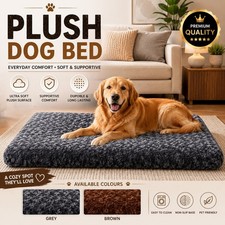 Large Dog Bed Washable Dog Beds, Pet Pillow Cushion Mattress Non Skid Bottom