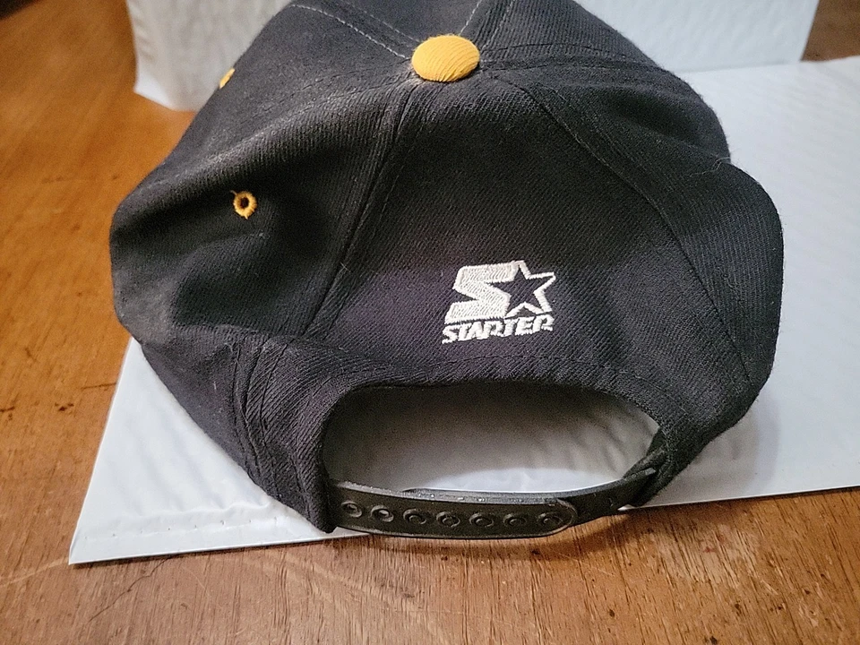 Gorra Snapback de los Pittsburgh Steelers de colección de la década de 1990 para principiantes de la NFL Foto 3 de 4