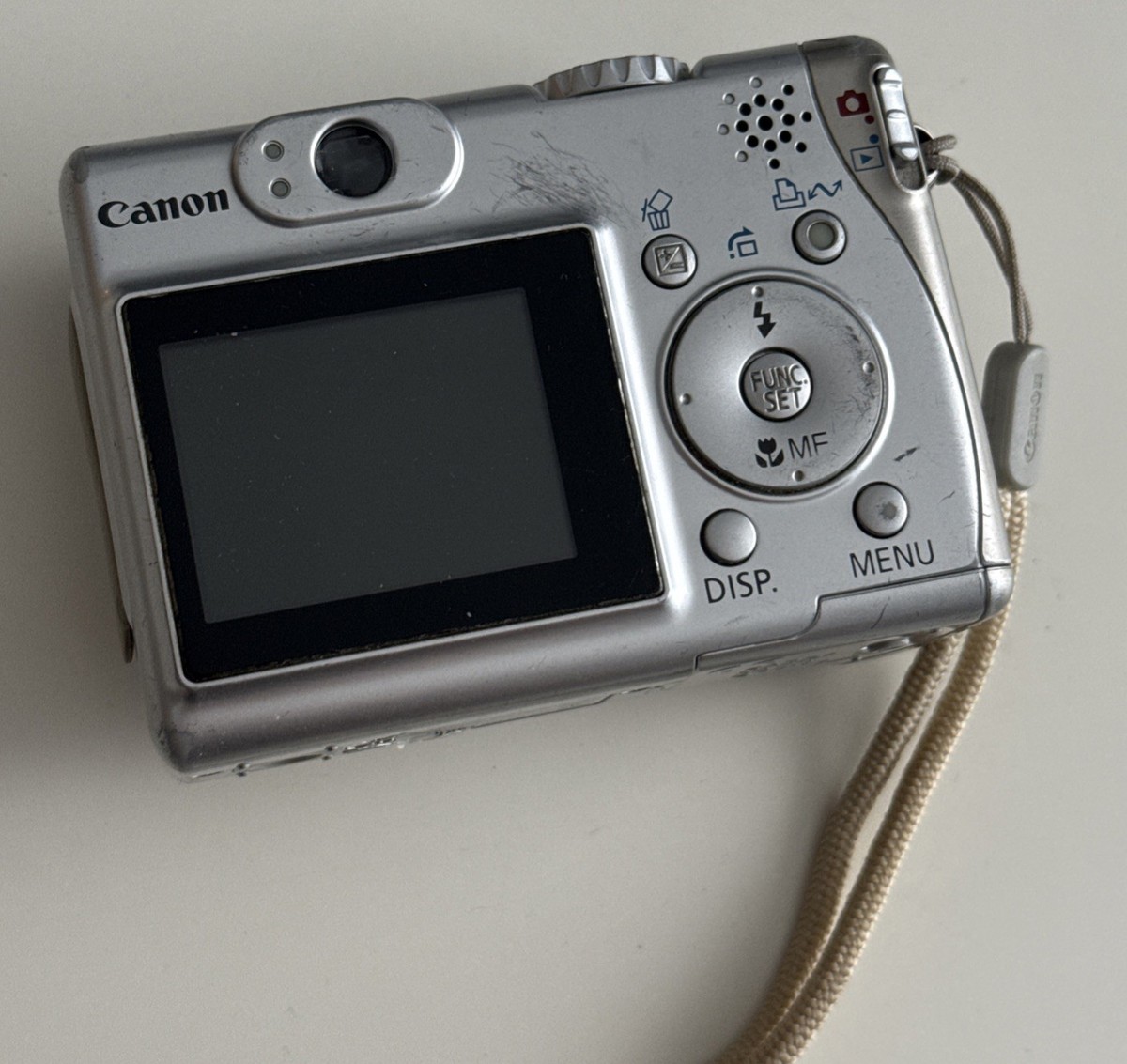 Canon PowerShot A530 - 5MP Digital Camera 4x Zoom - Tested & Works
