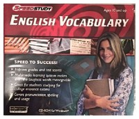 Speedstudy English Vocabulary For Pc - Brand Sealed - Win10, 8, 7, Xp - Nice Speedstudy English Vocabulary For Pc - Brand Sealed - Win10, 8, 7, Xp - Nice