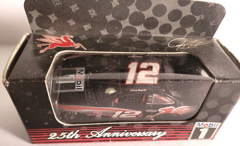 NASCAR 1/64 Jeremy Mayfield #12 Ford Taurus Mobil 1's 25 aniversario Foto 2 de 4