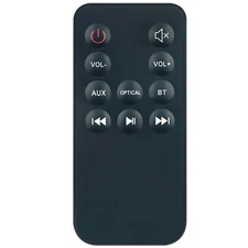 New Replacement Remote Control for Onn 2.0 Channel Soundbar 100004120 ONA18SB001