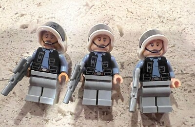 3 Rebel Minifigure Lego Star Wars 40755 Imperial Dropship v Rebel Scout Speeder