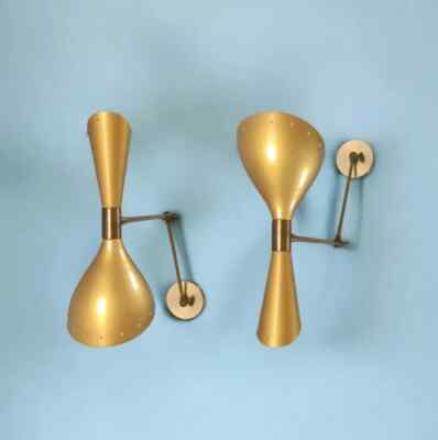 Pair Of Diablo Shades Wall Sconce Light Fixture Handmade Premium Quality Lamps