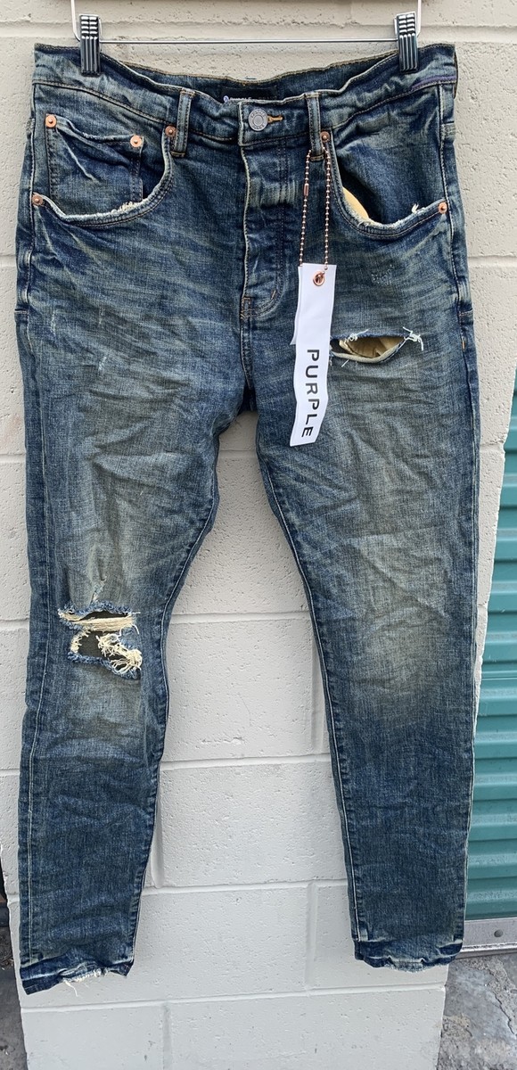 Purple Brand Dropped Fit Mid Rise With Slim Leg P002 Size 32 Purple Brand Dropped Fit Mid Rise With Slim Leg P002 Size 32