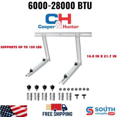 Outdoor Wall Mounting Bracket for 6000-28000 BTU Mini Split Condenser Heat Pump