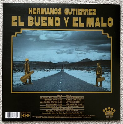 Hermanos Gutierrez Signed In Person El Bueno Y El Malo Vinyl