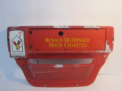 Vintage McDonalds Ronald McDonald House Charities Metal Steel