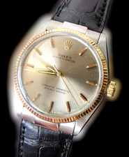 Rolex ♛ Oyster Perpetual 1005 Acciaio/Oro 18K Automatico Uomo Cronometro 1966