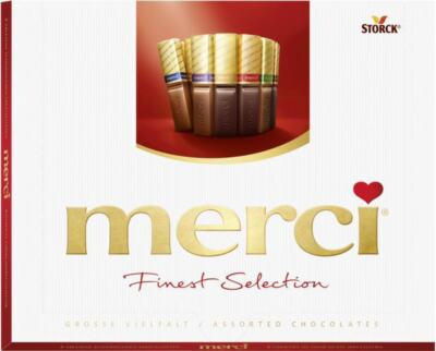 Merci Finest Selection Great Variety | 8,8 Ounce Total /250 Gr