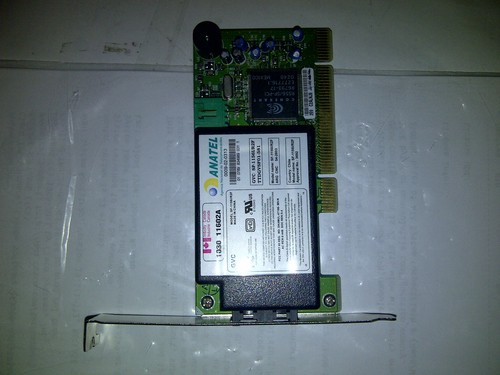 Anatel GVC SF-1156I/R2F 56 Kbps Internal PCI Fax Modem. 30 days warranty Real - Picture 3 of 3