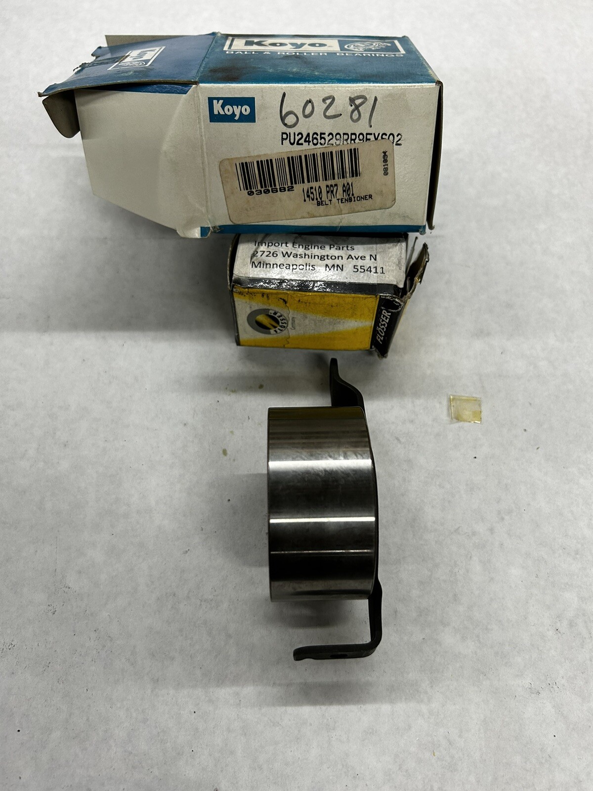 TIMING TENS. FITS ACURA NSX 2977cc 90mm C30A1 DOHC 1991-1992 60281 BELT TENS