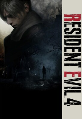 Resident Evil 4 Remake Poster - video game Exclusive Art - 11x16 Quality Prints