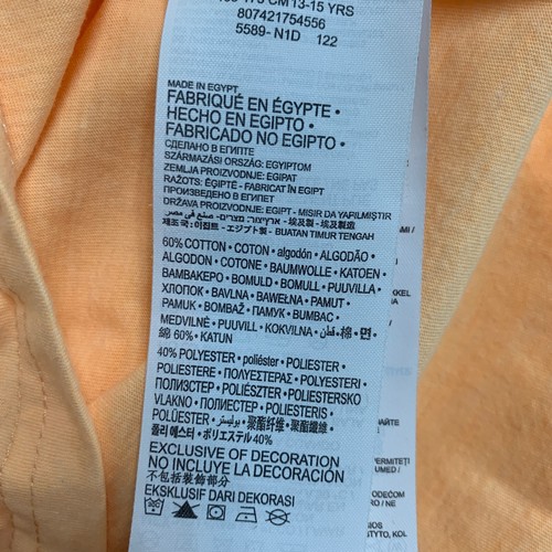 Hurley T Shirt Boys XL Extra Large Neon Orange Photo Beach Short Sleeve Crew Tee - Picture 10 of 12