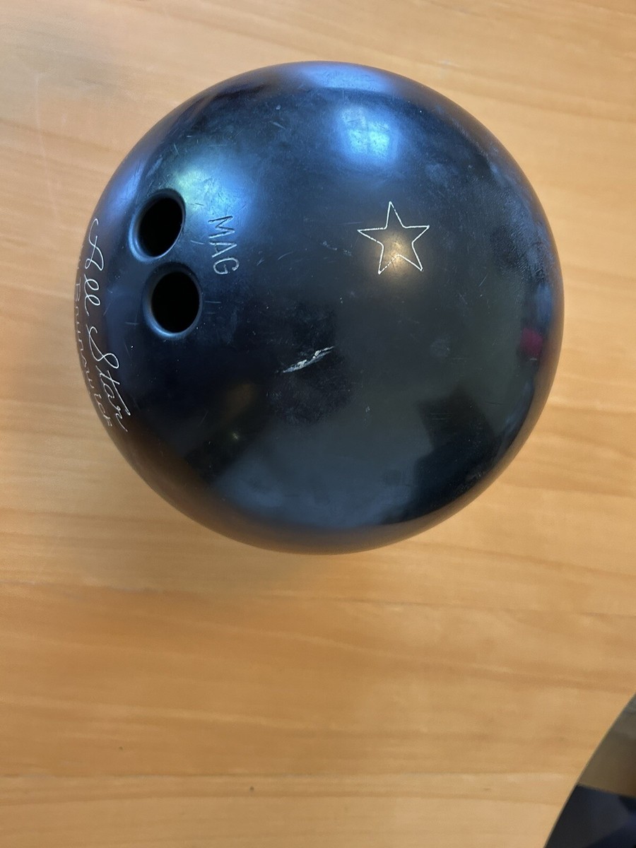 All Star By Brunswick Vintage Bowling Ball 15lb Black