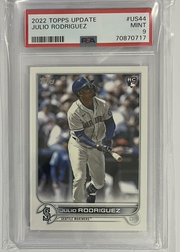 【超希少_PSA10】Julio Rodriguez_RCカード_1桁シリアル Julio Rodriguez PSA 10 2022 Topps Gallery Card #35 Printer Proof