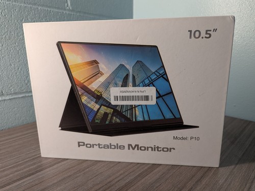 10.5inch Portable Monitor 1920x1280P FHD IPS Screen USB-C - 第 1/12 張圖片