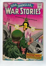 Star Spangled War Stories # 69 DC Comics Floating Tank 10c Issue May 1958 VG