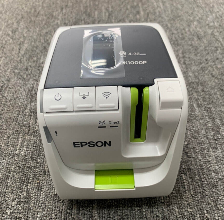 Epson Label Printer PRIFIA OK1000P PC Connet 4~36mm Barcode QRCode