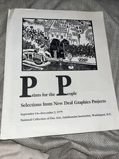 1979 Prints for the People Selections from New Deal Graphics Project Smithsonian