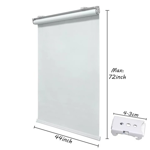 72" Length Cordless Roller Shades Window Light Filtering Through ALL Width Size - Picture 21 of 38