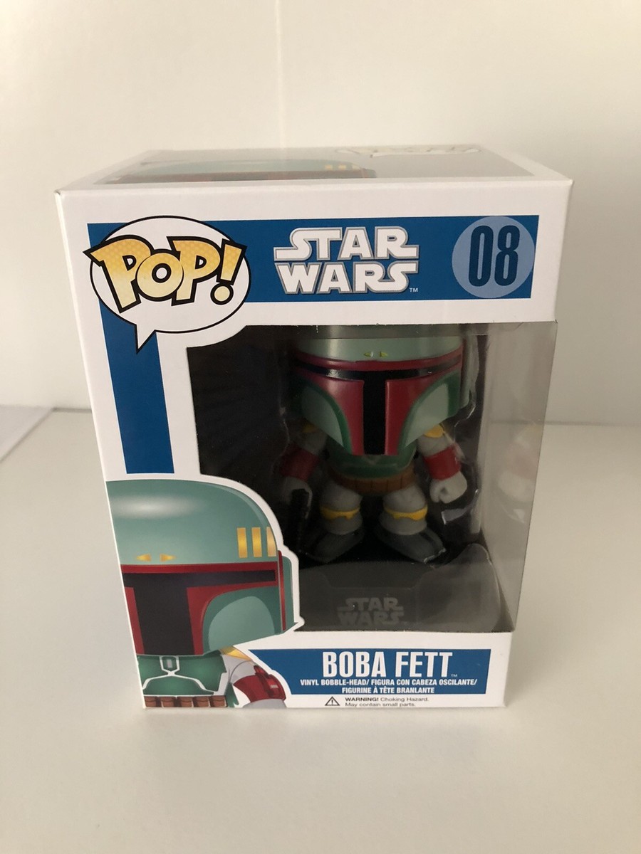 Funko pop スターウォーズ　6点　青色ボックス Boba Fett #08 Funko Pop 2013 VAULTED BLUE BOX RARE Star Wars
