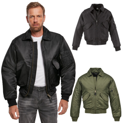 Brandit CWU Jacket Jacke Fliegerjacke wetterfestes Außenmaterial Übergangsjacke