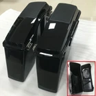 Hard Saddlebags w/ 6x9" Speaker Lids & Latch & Keys For Harley Touring 1994-2013