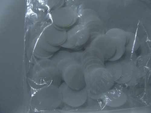 Thermo Scientific PTFE Single Injection Septa, 100 each P/N 074927 Pack of 100 - Picture 3 of 4