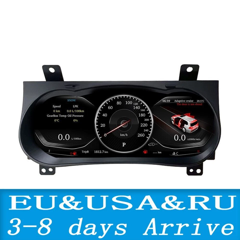 Velocímetro de tablero digital LCD para Toyota Hilux 2016-2024 nuevo  Foto 2 de 4