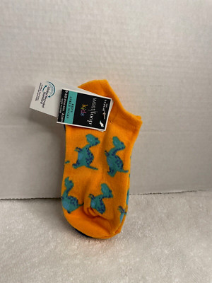 West Loop Kids Shoe Size 9-3.5 Ankle Stripes/Solid & Graphic 3 Pair of Socks