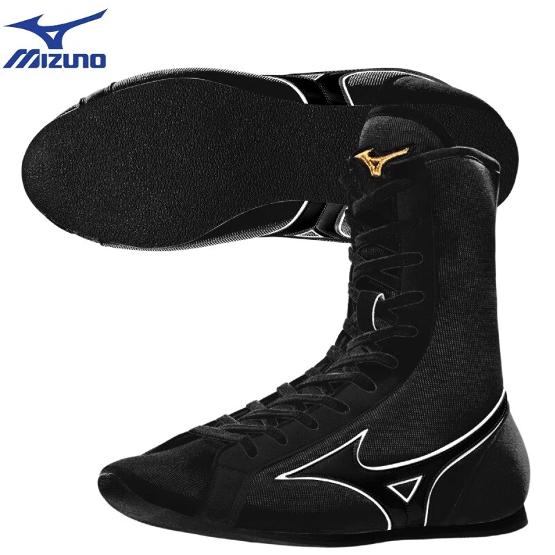 美津浓拳击黑色拳击和MMA 鞋靴| eBay