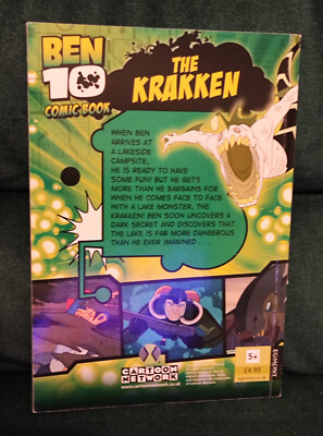 BEN 10 Comic Book - VOL. 3 THE KRAKKEN - English Cartoon Network