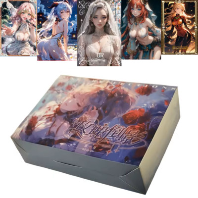 1 Case Rose Reflection Goddess A6 Spicy Waifu Trading Cards Booster Box CCG NEW