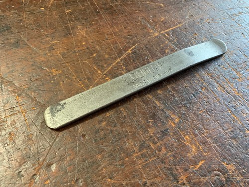 Vintage Dunlop Bicycle Tire Lever Made in England 10"