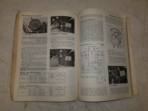 1980-1985 Kawasaki KZ 750 Four Factory Repair Service Manual - Picture 4 of 4