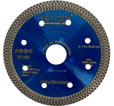 Diamantscheibe 115mm Diamantscheibe Extra Dünn 115 Mm Für Feinsteinzeug Und Fliesen – Von Diamond Tools Direct Diamantscheibe Fliesen