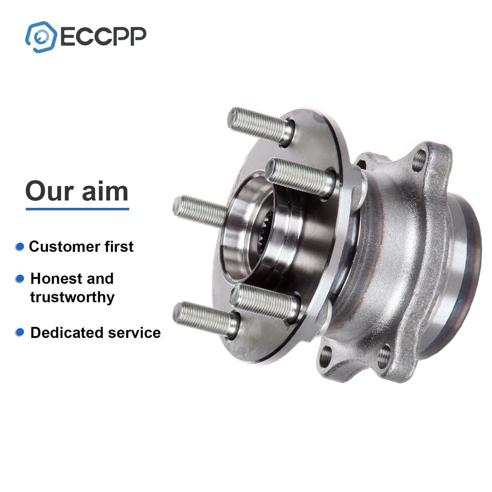 2 Wheel Hub Bearings Rear For Subaru Forester 20092013 Legacy Outback