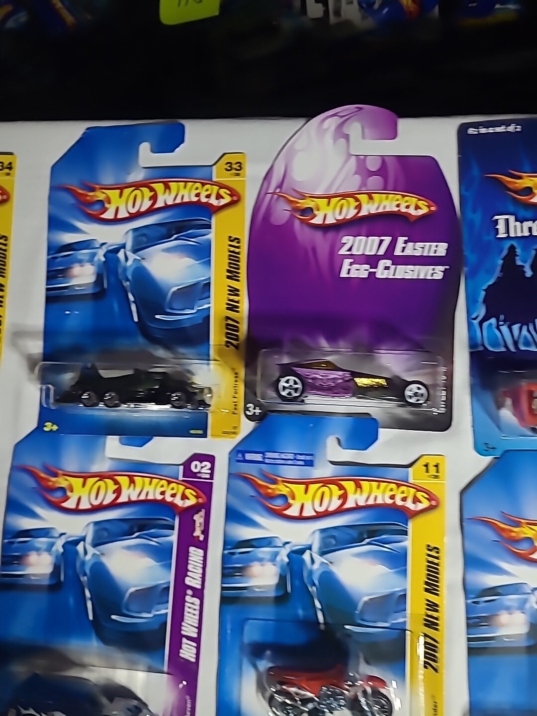 2007 Hot Wheels Lot Of 35 Mystery, Gold Rides, EggClusives, Aerial