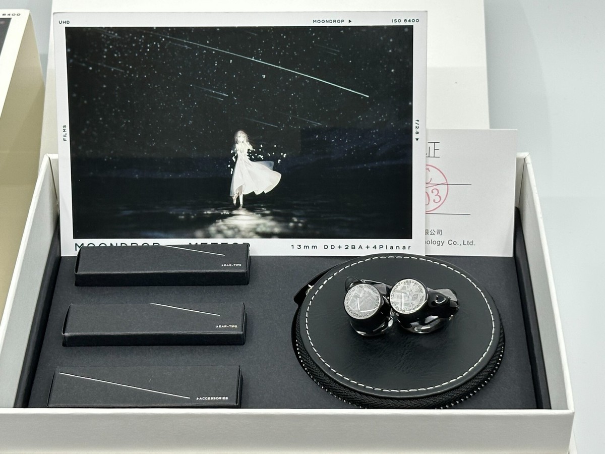 Moondrop Meteor 1DD+2BA+4Planar Earphone 0.78mm
