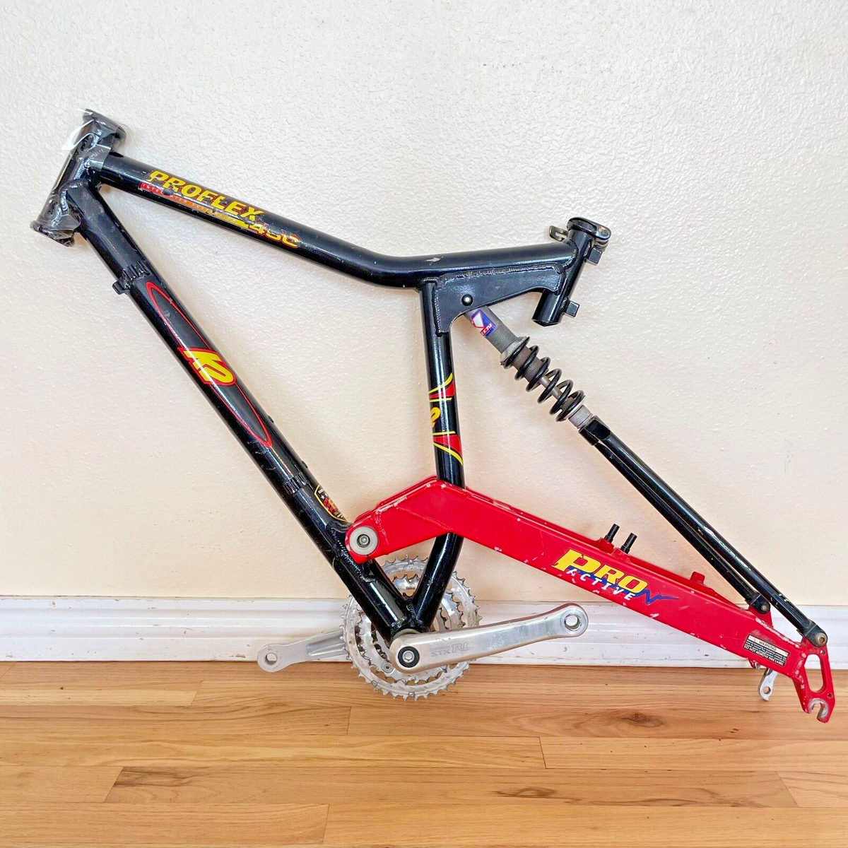 K2 Proflex 450 Vintage Full Suspension Mountain Bike Frame Noleen