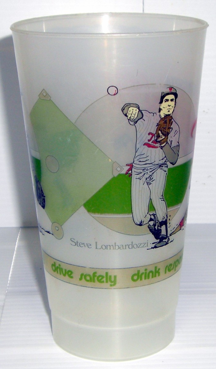 Vintage Minnesota Twins Vintage 1987 Collectible Plastic Drink