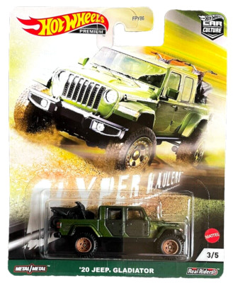 Hot Wheels '20 Jeep Gladiator 3/5 Hyper Hauler Car Culture 1:64 Modellauto USA