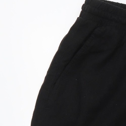 Next Damen Hose schwarz weites Bein Blumen bestickt - Bild 7 von 12